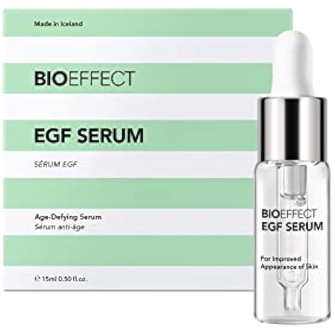 Bioeffect EGF SERUM WITH HYALURONIC ACID AND BARLEY GROWTH FACTOR, BEST REJUVENATING FACIAL TREATMENT FIGHTS WRINKLES, HYDRATING, FIRMING, ANTI-AGING SKINCARE FOR FACE & NECK, OIL-FREE - Image 1